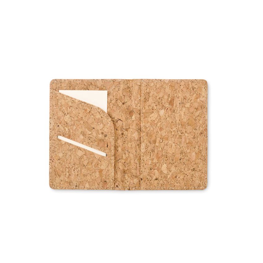 Cork passport holder
