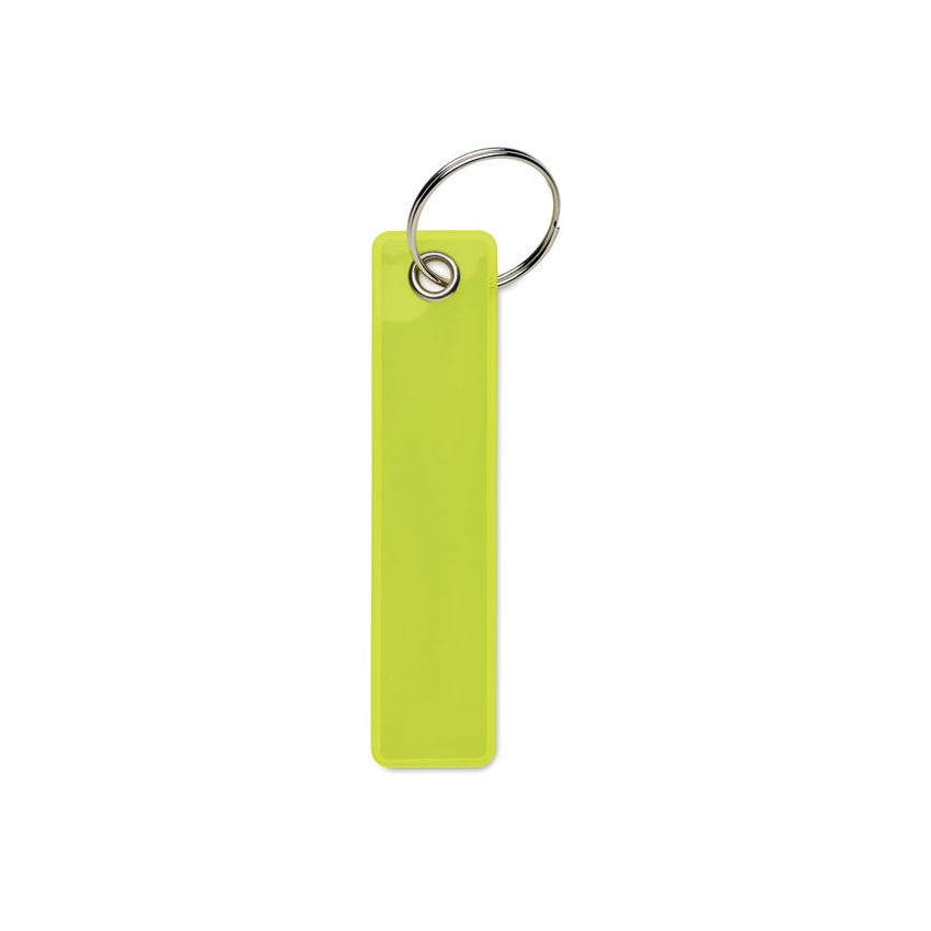 Reflective PVC keyring