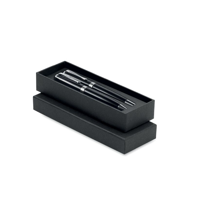 Ballpoint pen and roller set