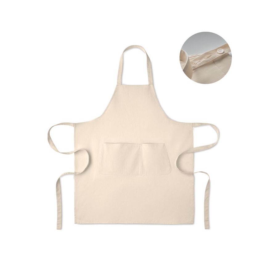 Organic cotton apron 240 gsm