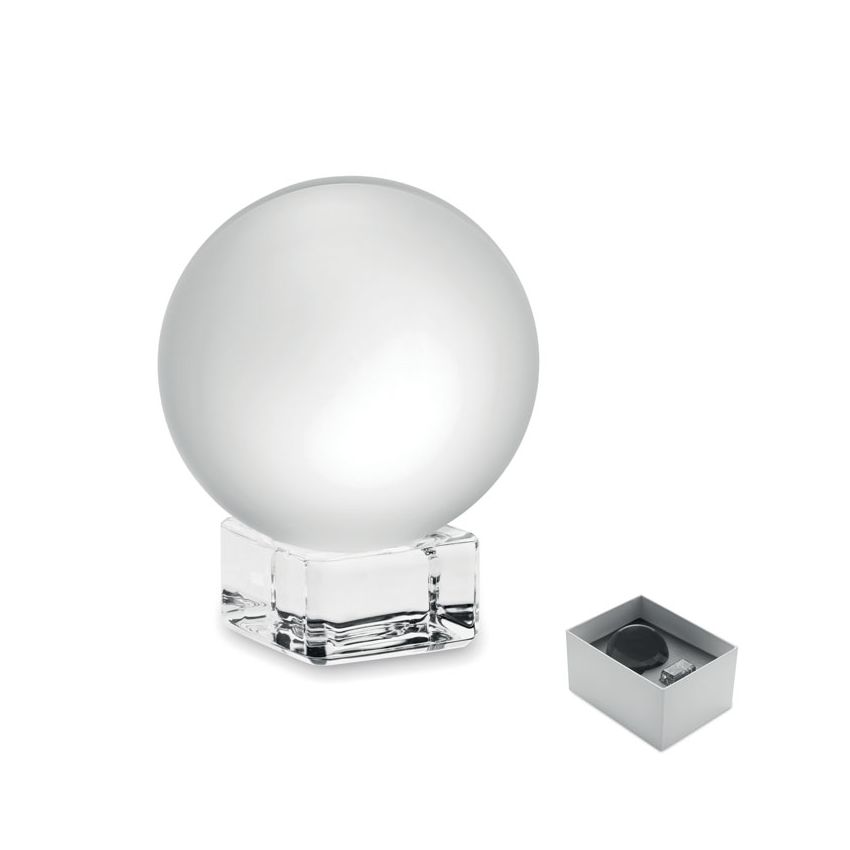 Round glass award