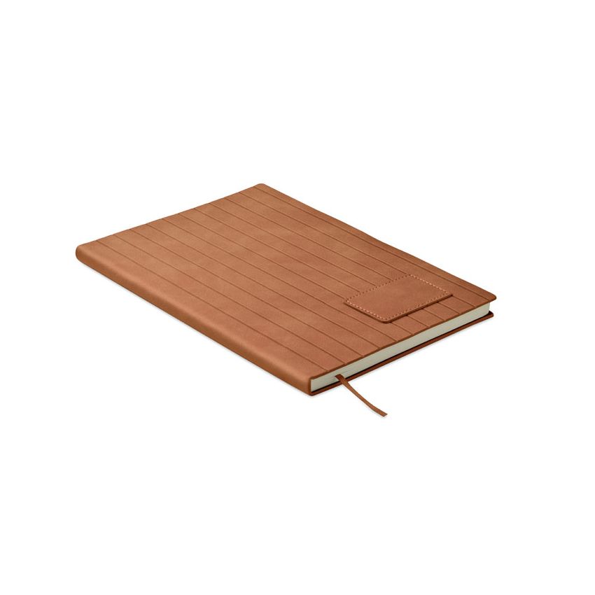A5 smoked PU notepad
