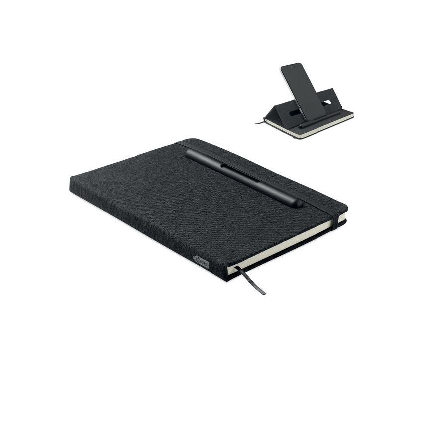 A5 notepad with holder