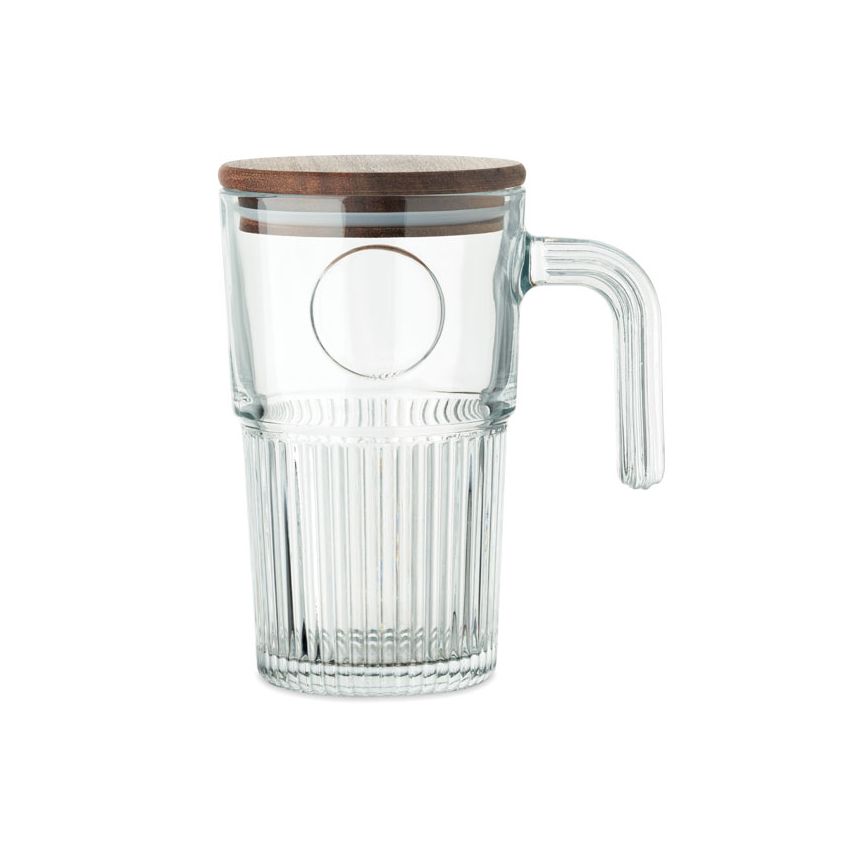 450ml glass mug