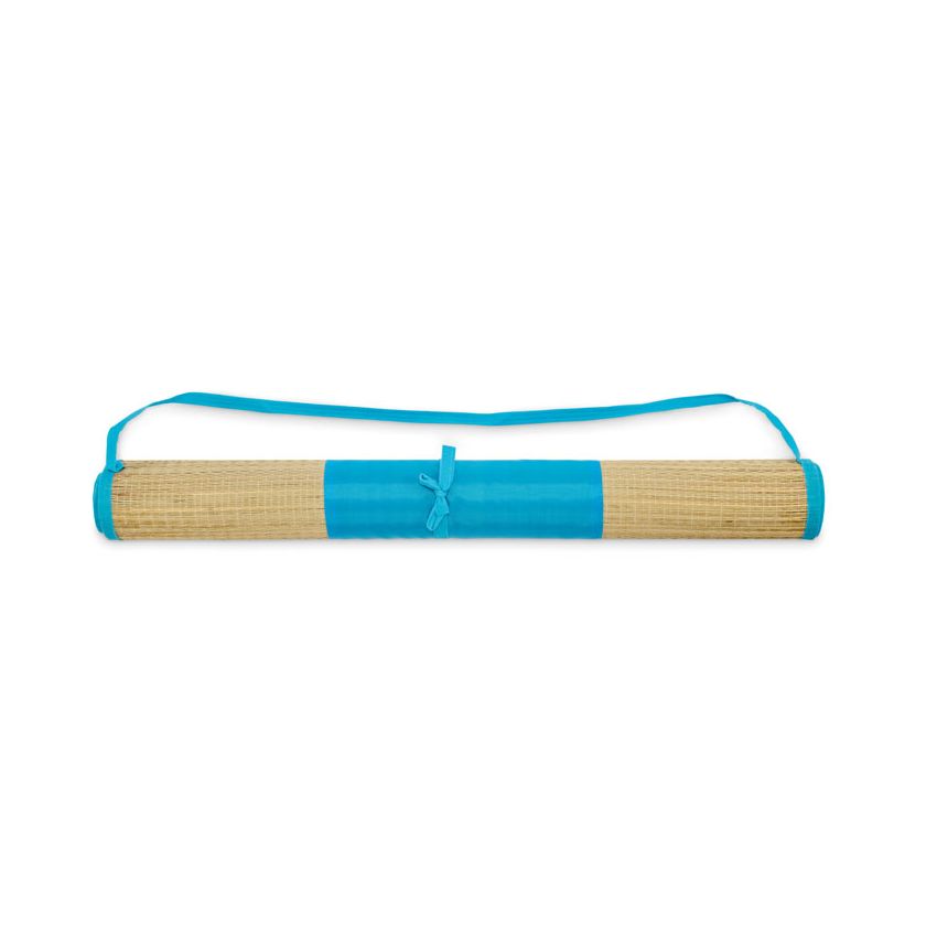 Straw beach mat