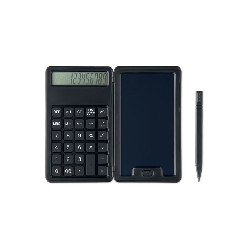Calculator with LCD tablet