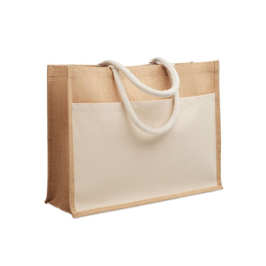 Jute shopping bag