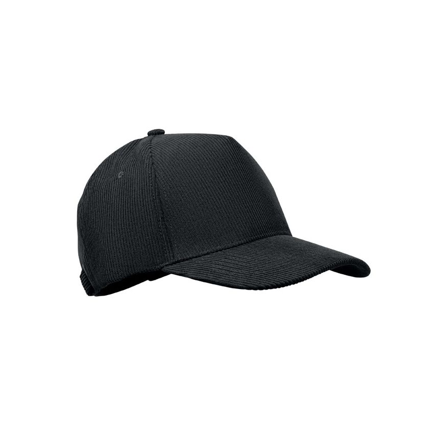 5-panel corduroy cap