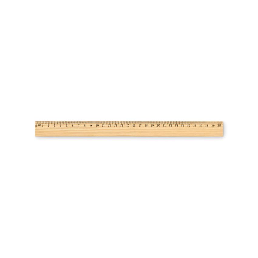 30cm wooden ruler