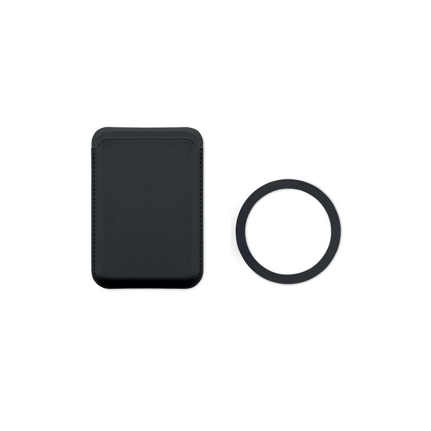 Magnetic card holder