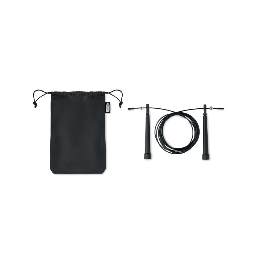 RPET bag with drawstring and velcro