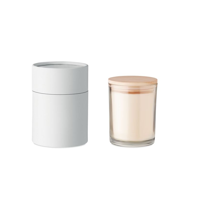 Vanilla scented candle