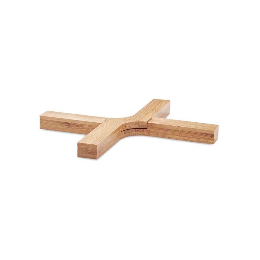 Foldable bamboo stand