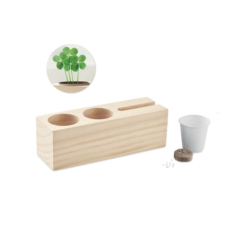 Table stand with seed kit