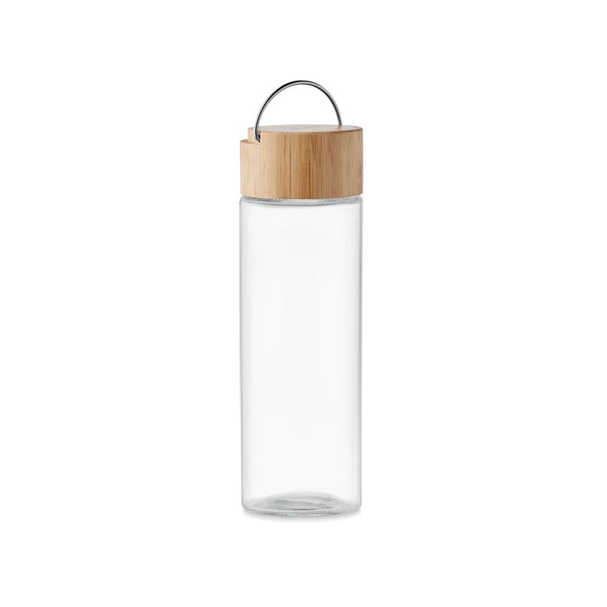 500ml bottle, bamboo lid