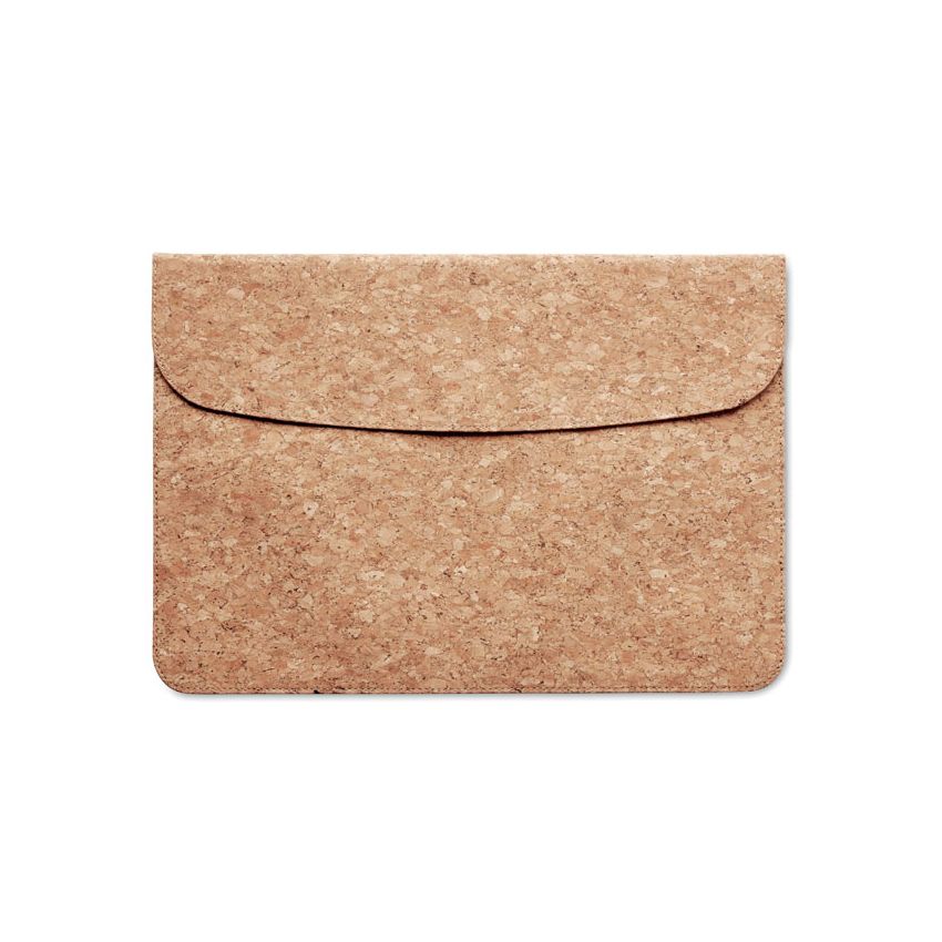 Magnetic flap cork case