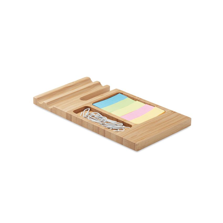 Bamboo desk stand