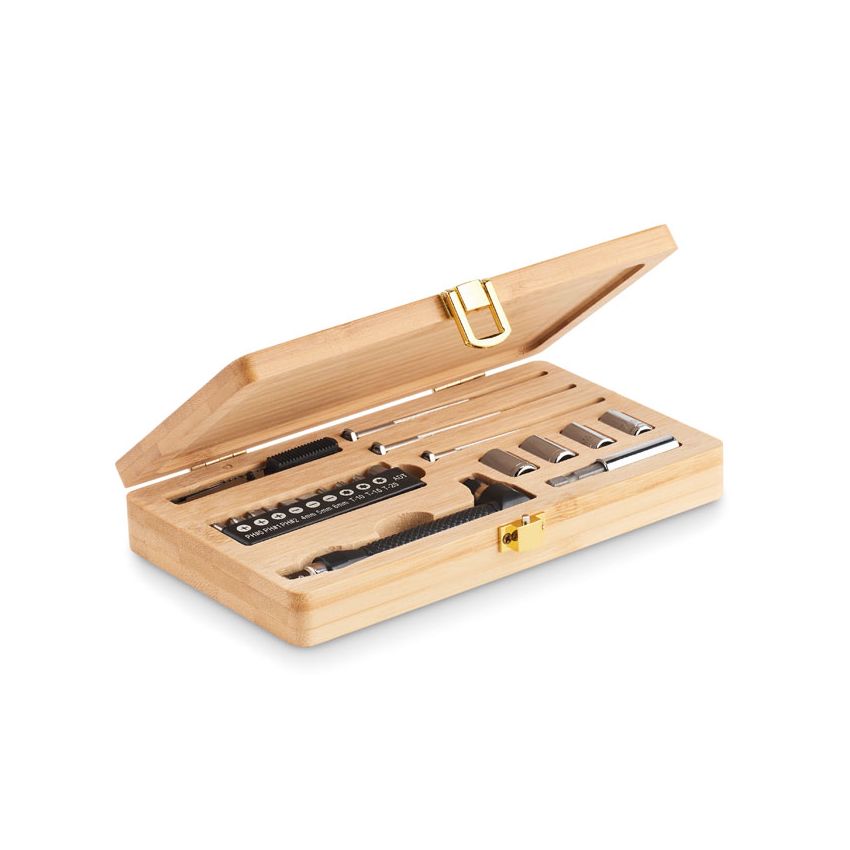 Bamboo box tool set