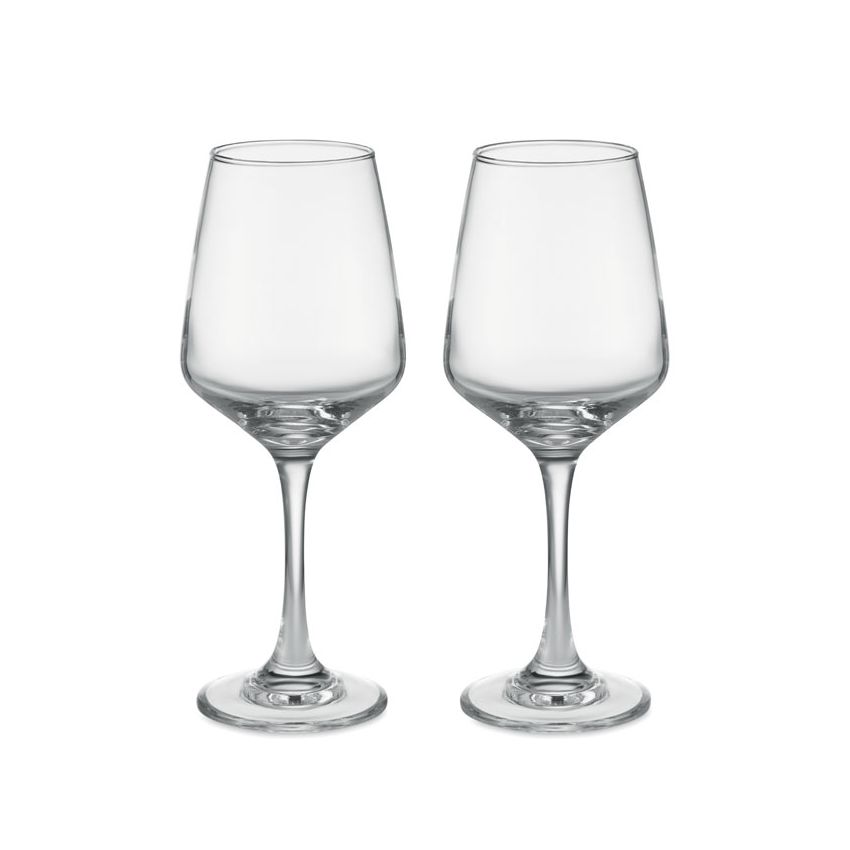 Set of 2 wine glasses