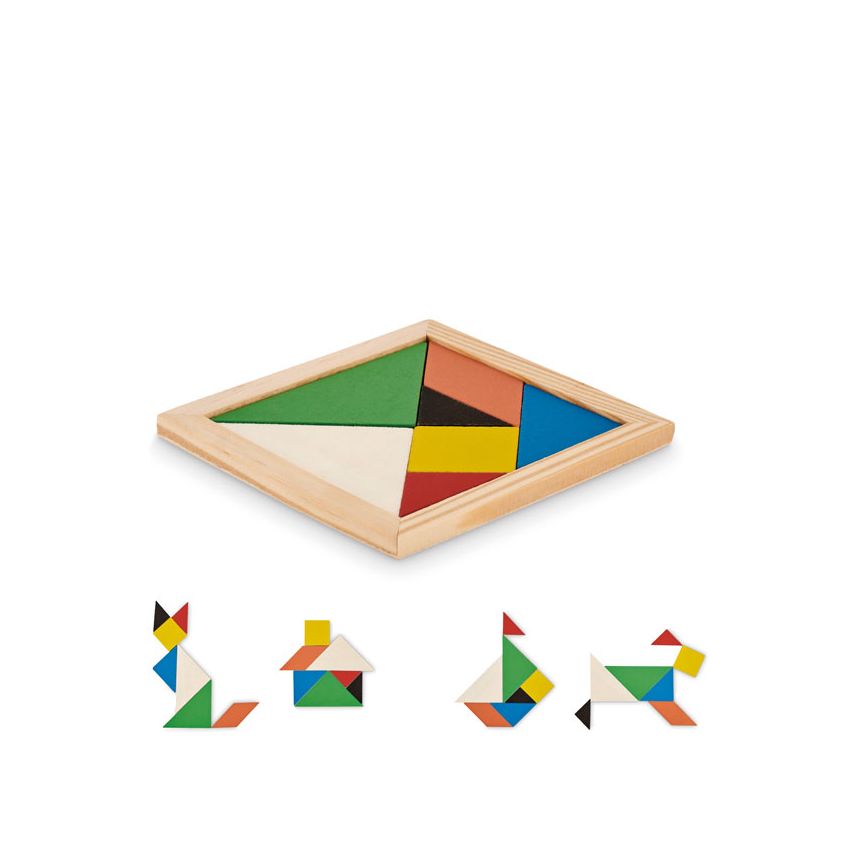 Wooden Tangram Puzzle