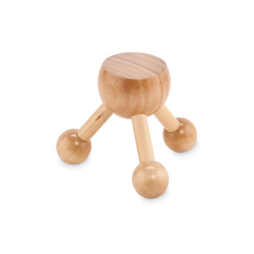 Manual wooden massager