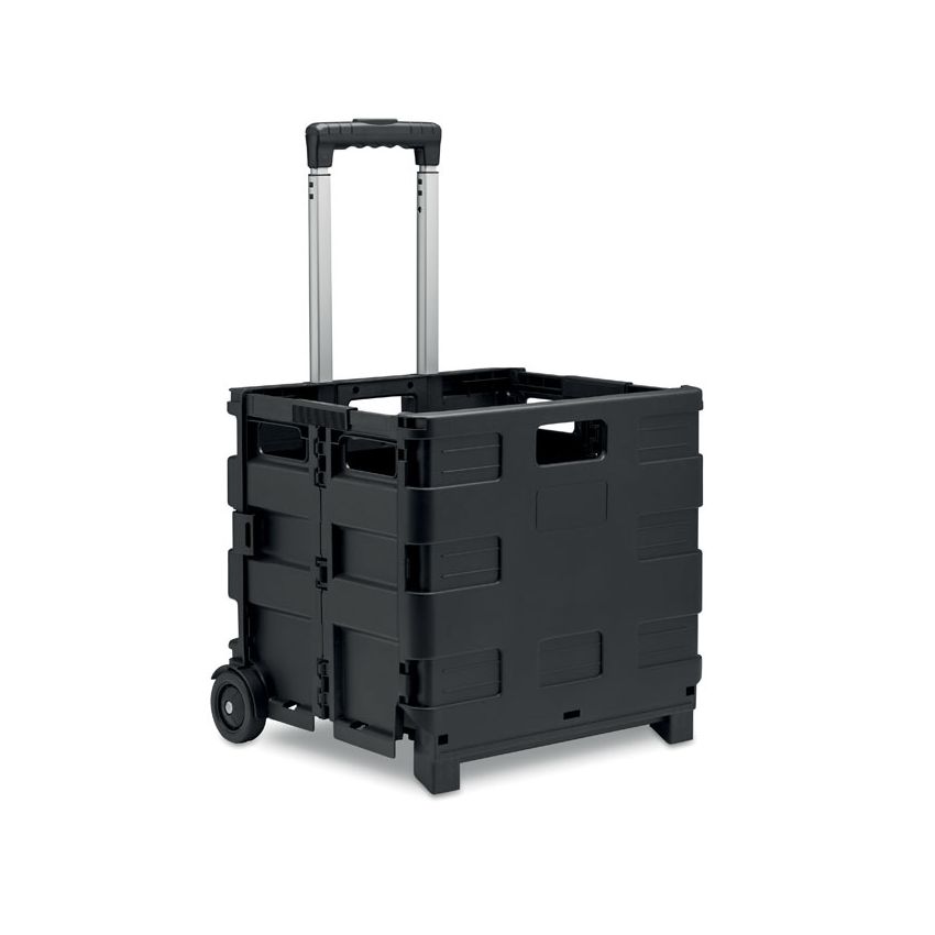 Foldable shopping trolley
