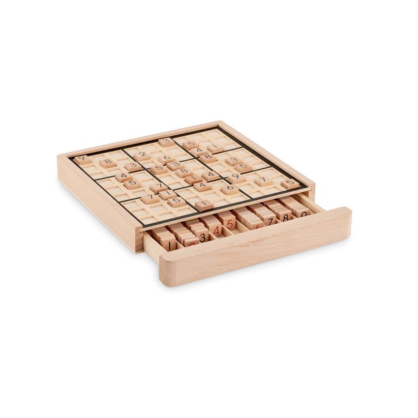 Wooden Sudoku board game