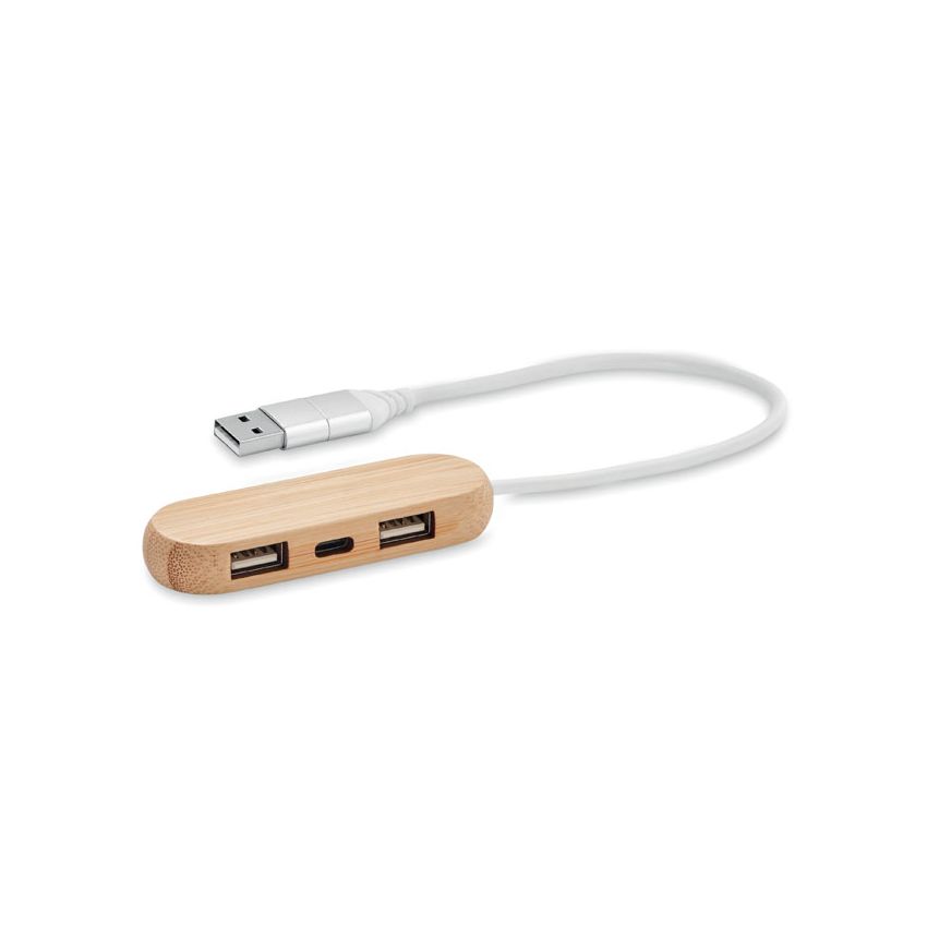 3-port USB Hub with Dual Input