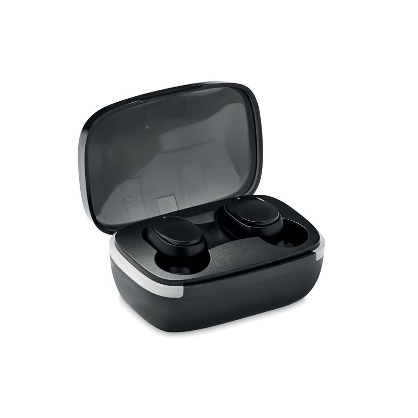 TWS earphones with charging case