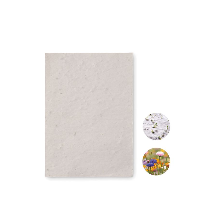 Flower seed paper A6