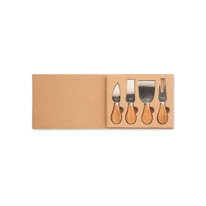 Set of 4 cheese knives