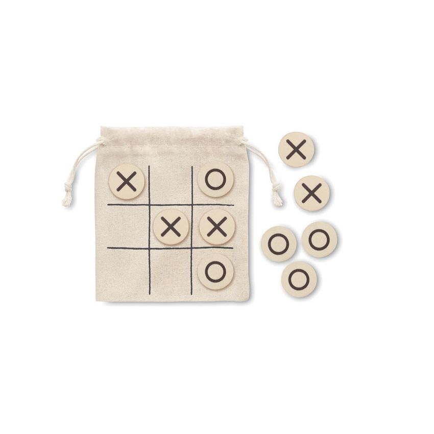 Wooden noughts and crosses