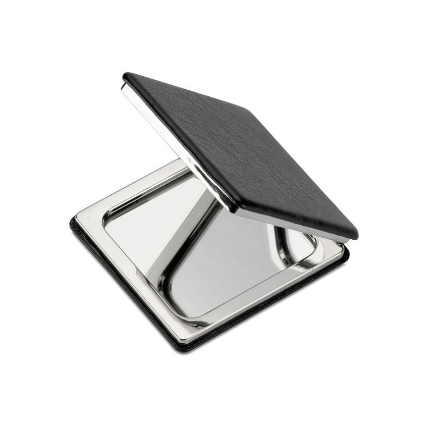 Double mirror with magnetic clasp