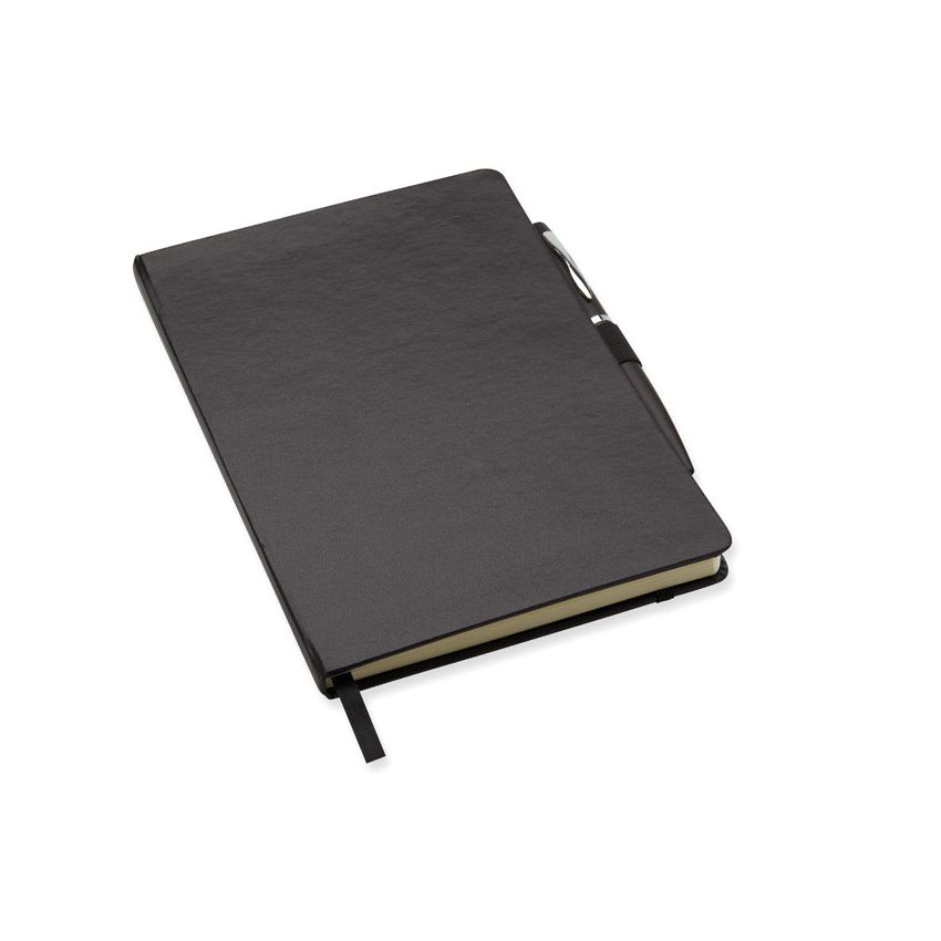 A5 notepad with pen