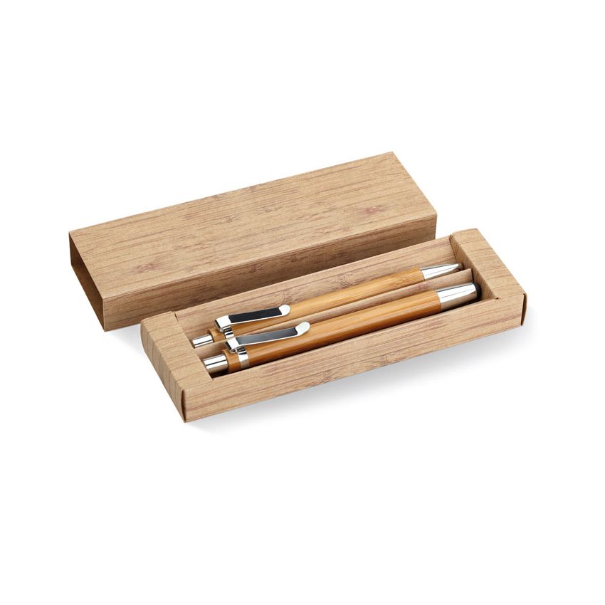 Pen and mechanical pencil set