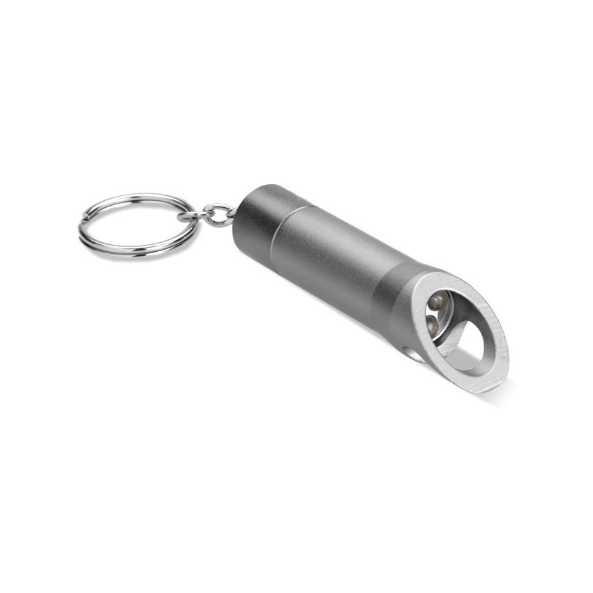 Metal keyring torch
