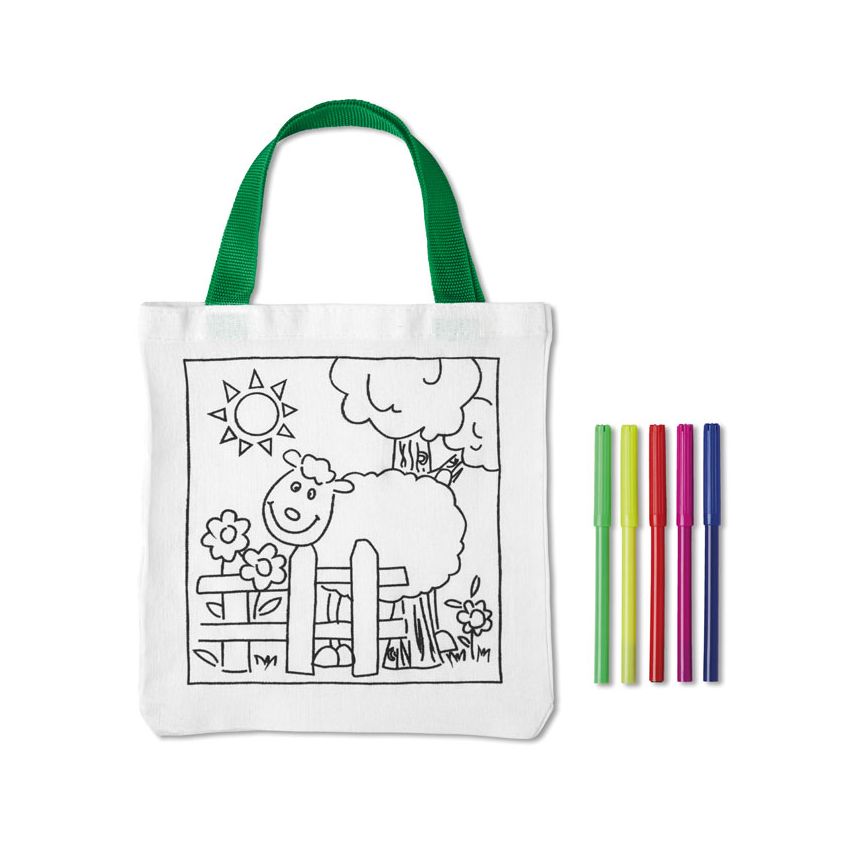 Colouring bag