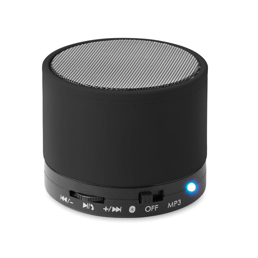 Round wireless speaker