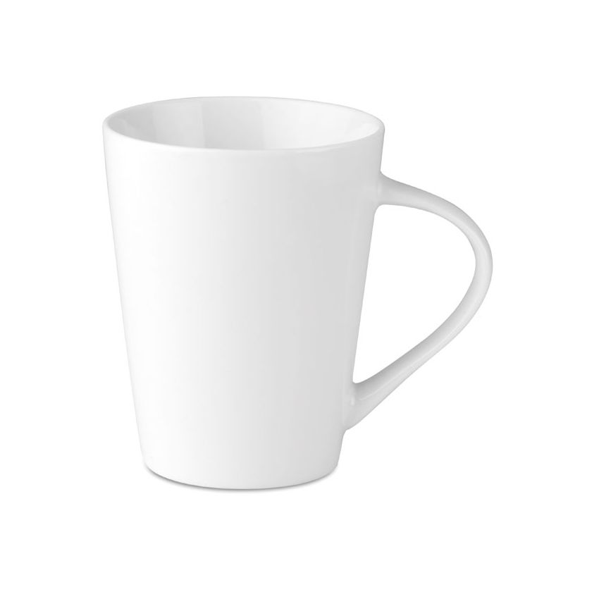 Conical porcelain mug 250 ml