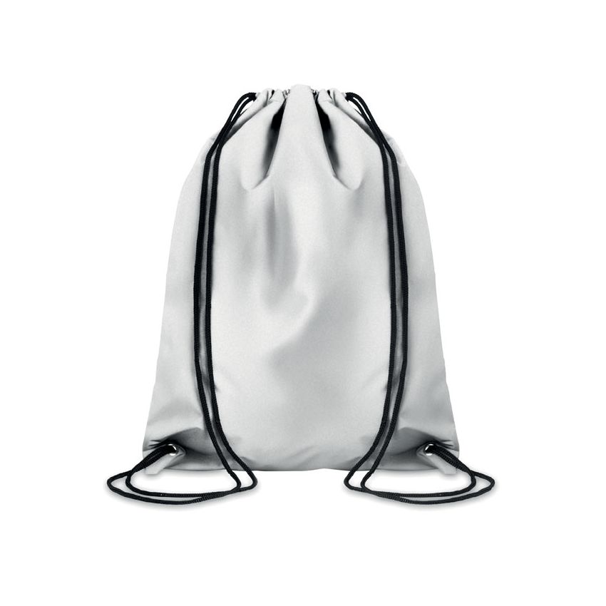 High-reflective drawstring bag