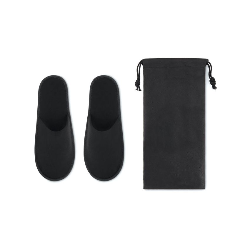 Pair of flip-flops in a bag