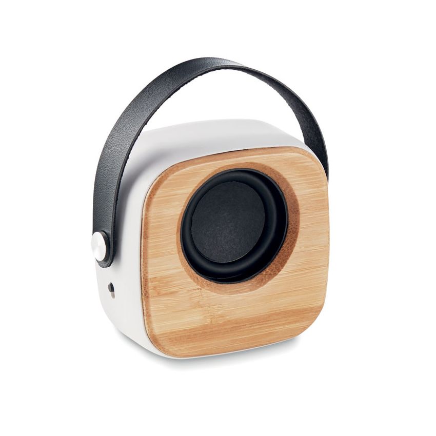 3W Wireless Speaker with Bamboo