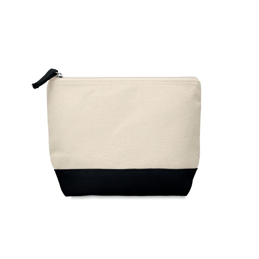 Cotton cosmetics bag