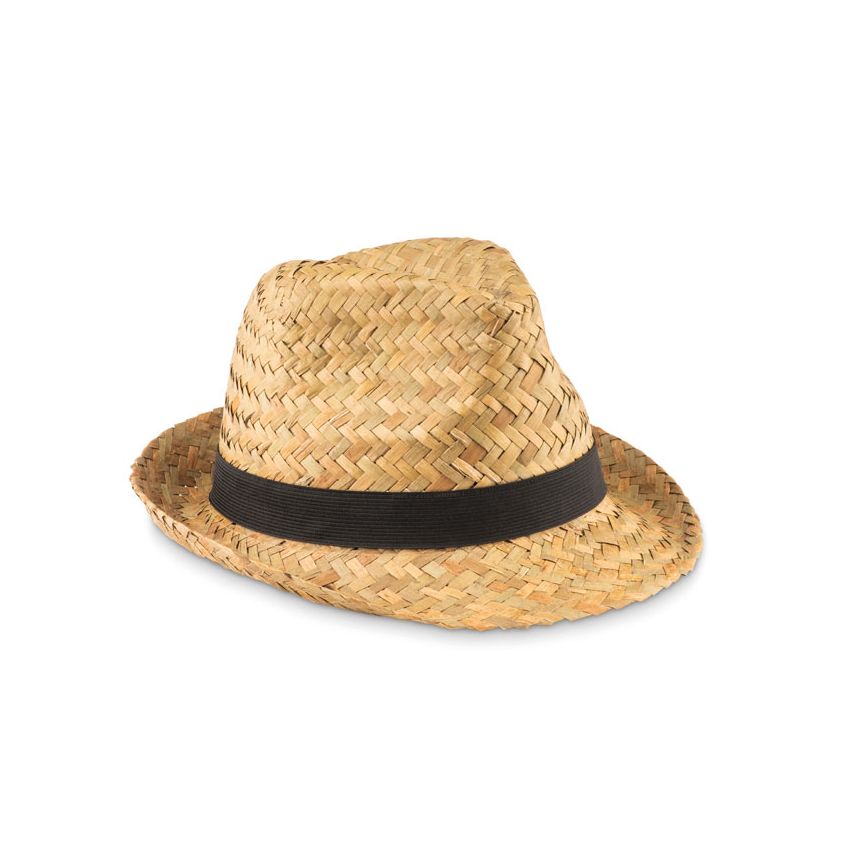 Natural straw hat