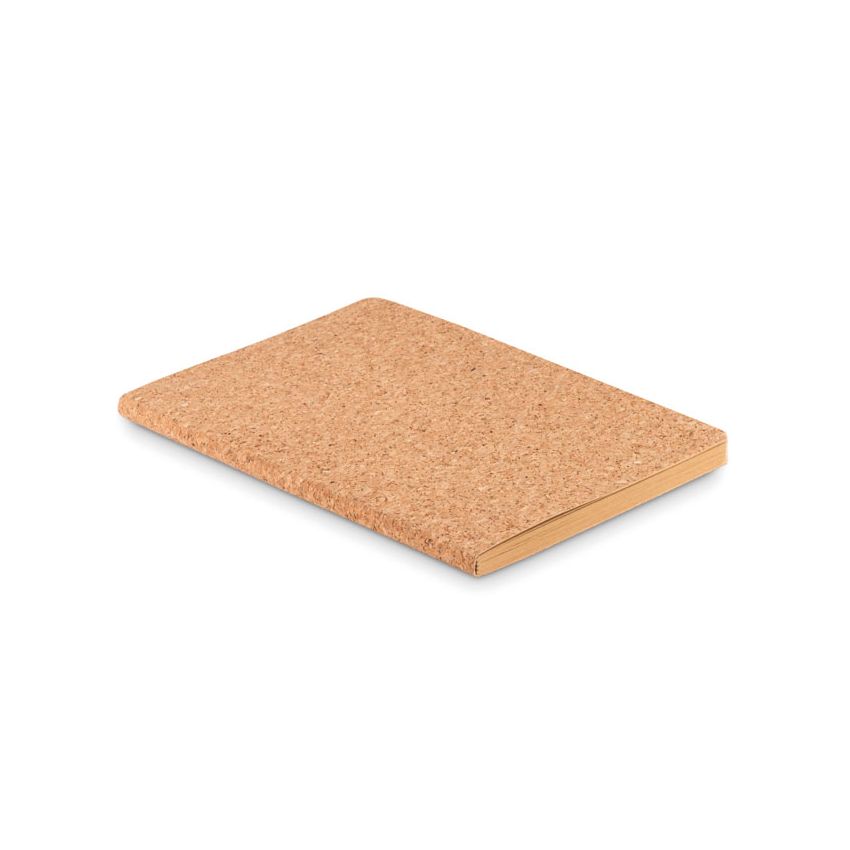A5 notepad with cork cover