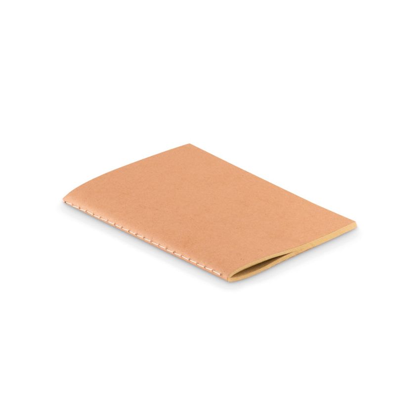 A6 notepad with card cover