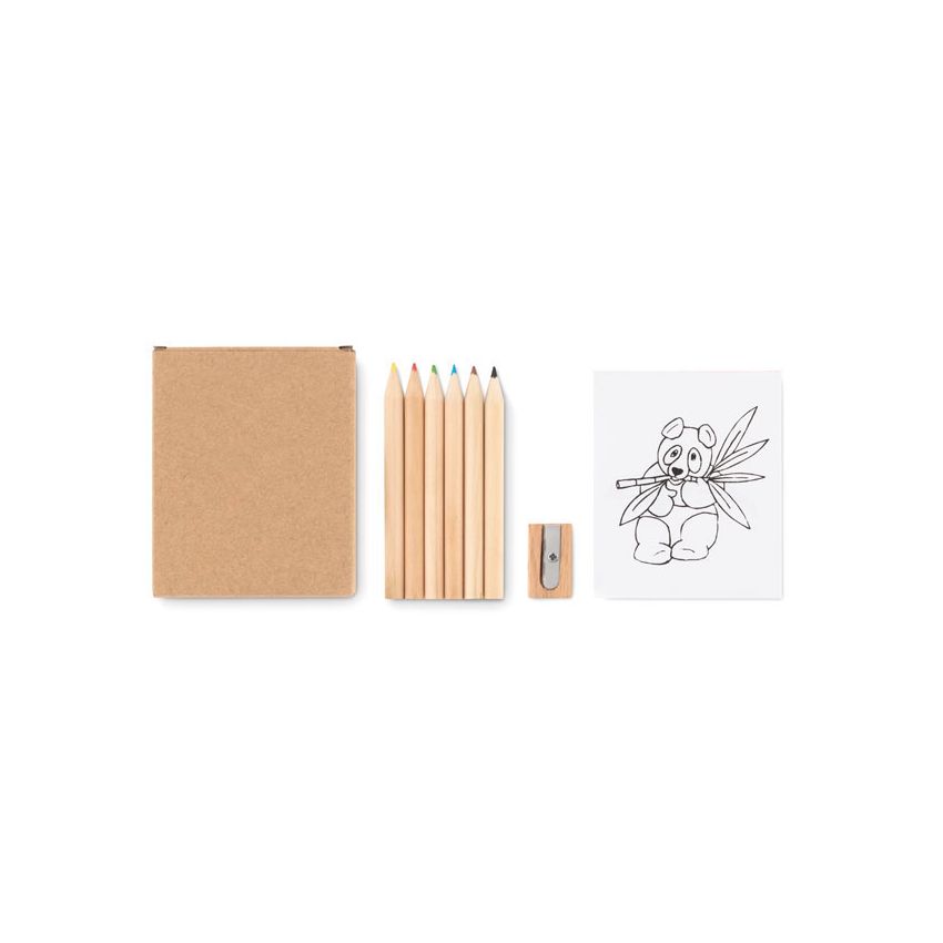 Coloured pencil set