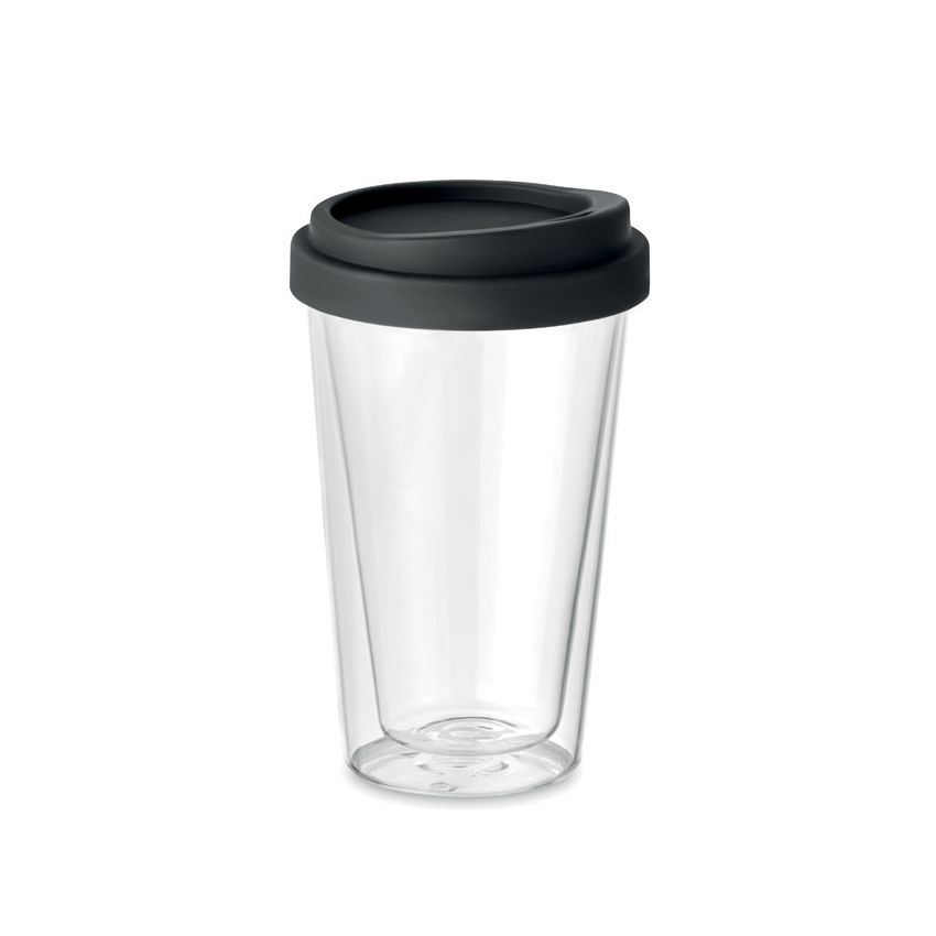 Tall borosilicate glass 350ml