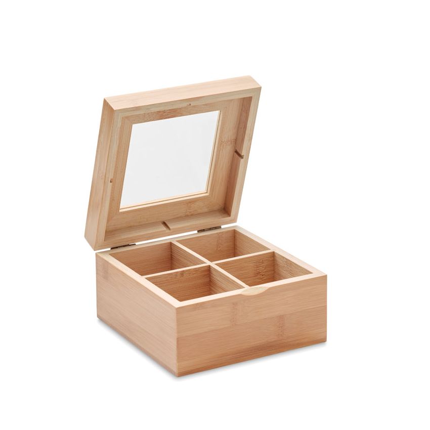 Bamboo tea box