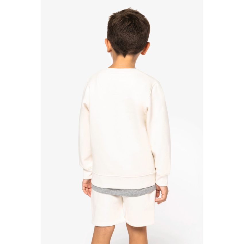 Kids' eco-friendly crew neck sweatshirt